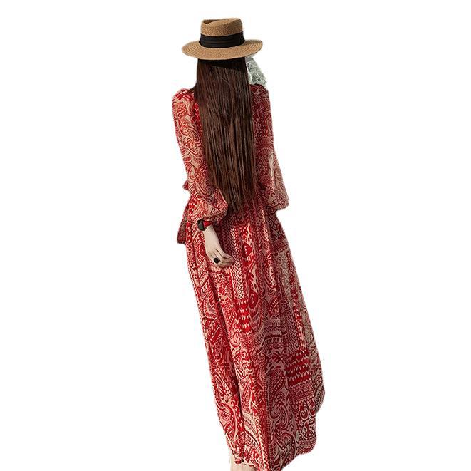 Battle Robe Long-sleeve Sexy New Autumn Dress
